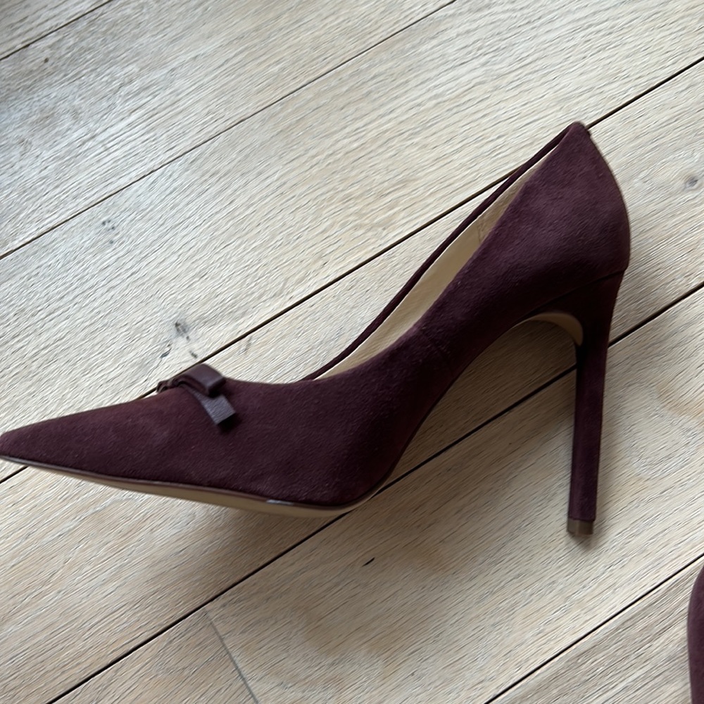Suede HM high heels